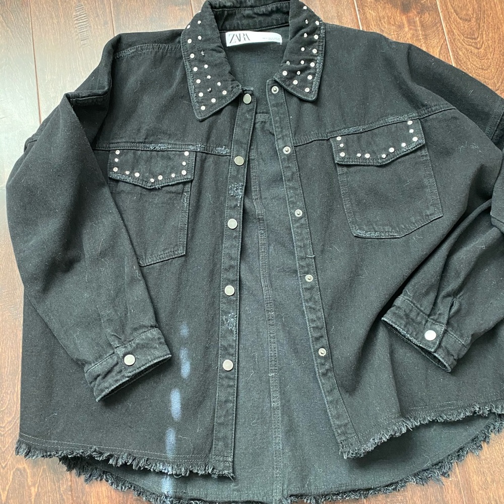 Zara studded jacket/shirt